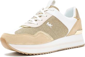 Michael Kors Raina Trainer Womens Shoes Pale Gold : 8.5 M, Synthetic