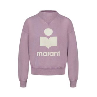 Isabel Marant Isabel Marant, Sweatshirts, female, Purple, Size: 2XS Moby Sweatshirt
