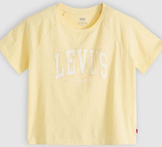 Levi's Camiseta Graphic Game Day - Mujer - L - Amarillo / Flowers French Vanilla
