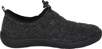 Rohde Grijze leren damesslipper - Dames - Pantoffels - Grijs - 36 EU - Leer - Schoenen