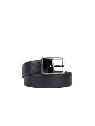 Momo Design Mens Belt Blue Genuine Leather Accessories