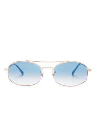 Ray-Ban Occhiali da sole con montatura stile pilota - Oro