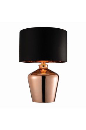 Netlighting Waldorf Table Lamp Copper Glass E27 in Clear