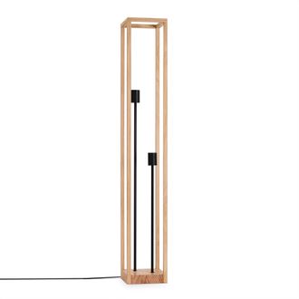Paco Home Paco Home - Luminaria Suspensi&oacute;n Decoraci&oacute;n Sal&oacute;n Colgante Comedor Dormitorio Madera E27 L&aacute;mpara De Pie, Madera