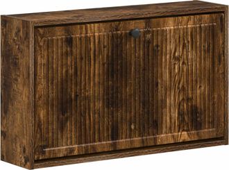 vidaXL Armario De Zapatos Montado En La Pared Ede 71 X 17 X 43 Cm Vidaxl