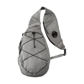 C.P. Company Cross Body Bags, male, Beige, Size: ONE SIZE Nylon B Crossbody Bag