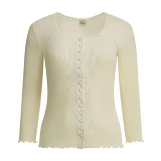 Chlo&eacute; Mujer, Jerseys, Blanco, Talla: M