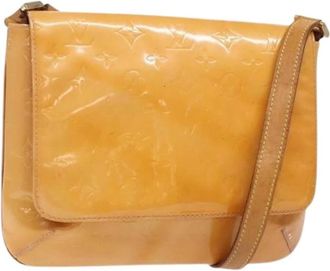 Louis Vuitton Pre-owned Shoulder Bags, female, Yellow, Size: ONE SIZE Pre-owned Vintage Shoulder Bag
