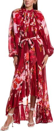 Hemant & Nandita High-Low Long Dress