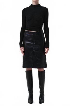 Citizens Of Humanity Nara Pencil Skirt In Black