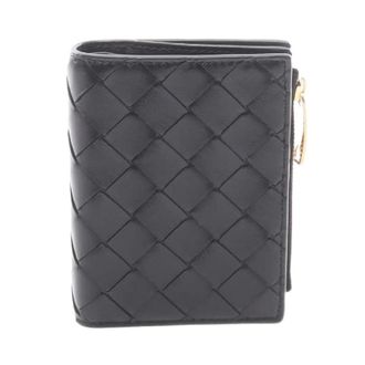 Bottega Veneta Pre-owned Wallets, male, Black, Size: ONE SIZE Pre-owned Intrecciato Leather Wallet
