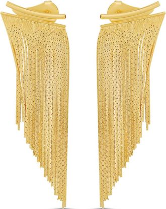 SHYMI Fringe Earrings in Gold at Nordstrom