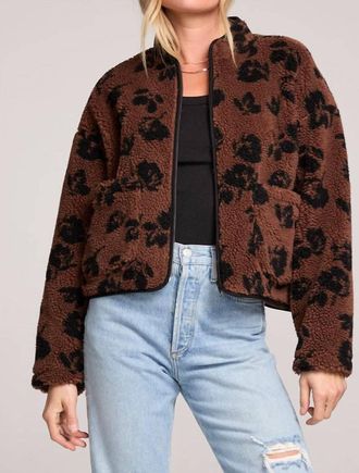 Saltwater Luxe Madisyn Jacket In Mocha