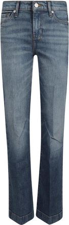 7 For All Mankind Wide Jeans - Dames - Loose Fit Jeans - Blauw - W29 - Jeans