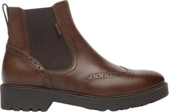 Nero Giardini Stivaletto Chelsea Brogue - - Shoes - Donna - Beige - 41 EU