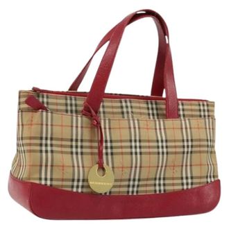 Burberry Borsa Tote Vintage Pre-owned - - Pre-owned - Donna - Beige - ONE SIZE