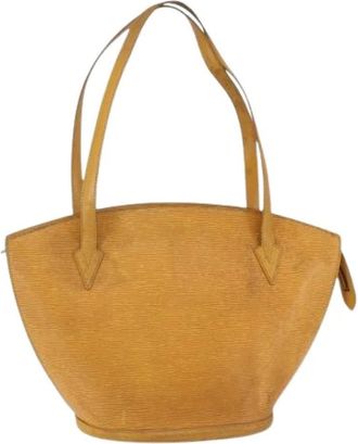 Louis Vuitton Pre-owned Vintage Schoudertas - Dames - Vintage Schoudertas - Geel - ONE Size - Leer - Vintage