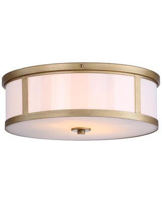 Safavieh Avery 2-Light Drum Flush Mount