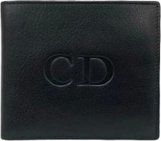 Dior Pre-owned Wallets, female, Black, Size: ONE SIZE Pre-owned Leather Wallet