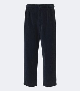 The Row Tuxo cotton corduroy straight pants