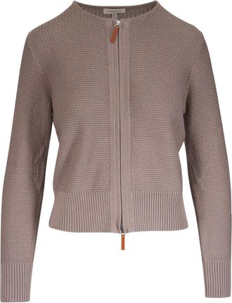 Lafayette 148 New York Vest met rits - Beige