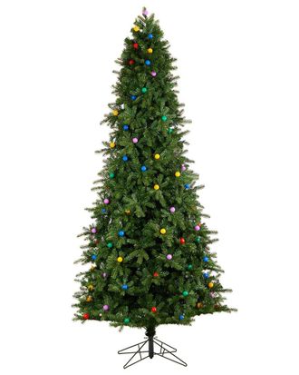 Nearly Natural 9.5Ft. Montana Mountain Fir Artificial Christmas Tree