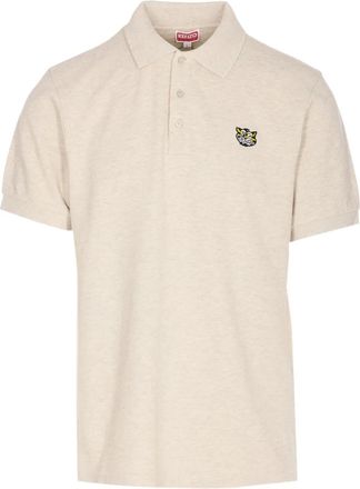 Kenzo Polo con applicazione - Toni neutri