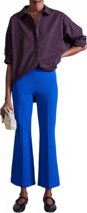 Apiece Apart Rene Pull On Pants In Cobalt Blue