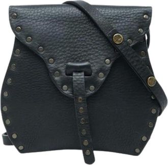 Celine Pre-owned Cross Body Bags, female, Black, Size: ONE SIZE Pre-owned Vintage Pochette Shoulder Bag