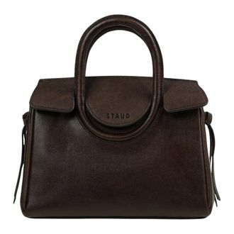 Staud Staud, Tassen, Dames, Bruin, ONE Size, Leer, Maude Schoudertas