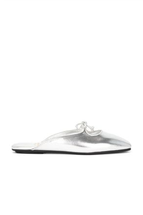 Jeffrey Campbell Womens Elaine Flat Shoes In Silver