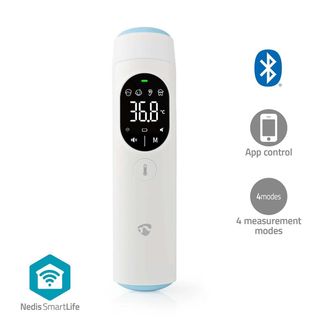 Nedis Termometro Infrarrojo Smartlife Pantalla Led Ora Pannan Vit