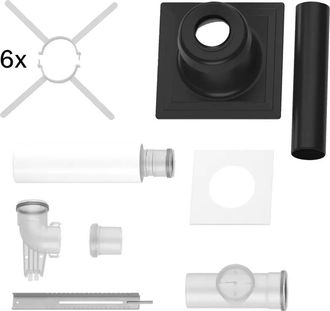 Bosch Accesorios De Escape Fc-set80-b53 (trasero) Juego B&aacute;sico B53, Pl&aacute;stico, D:80mm, 7738112750