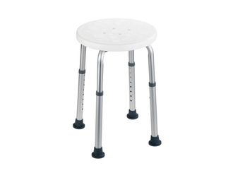 WENKO Taburete Ba&ntilde;o Hasta 120kg Wenko Alu/plast Bl Secura Reg.alt