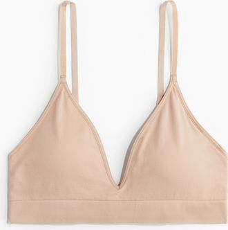 H&M Gepolsterter Soft-BH Seamless - Beige