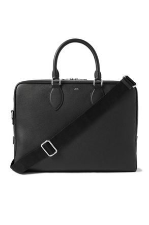 Mr P. Full-Grain Leather Briefcase