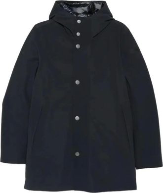 Roberto Ricci Design Surflex Winter Down Under Floating Parka - Heren - Mantels - Blauw - Maat: 2XL Leer
