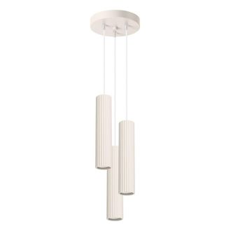 Sollux Lighting L&aacute;mpara de techo beige aluminio alt. 20 cm