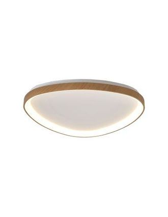 Mantra Mantra Plaf&oacute;n Led Triangular Niseko Ii Acabado Madera Con Mando, Regulable 2700k-5000k Grande O Peque&ntilde;o