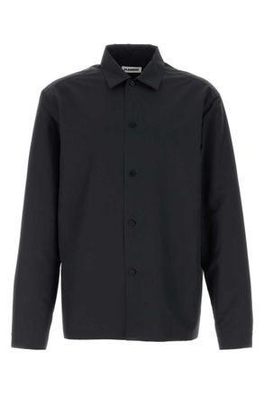 Jil Sander Black Regular Solid Shirt