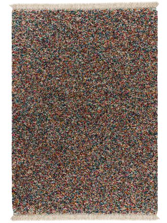 Atticgo Alfombra shaggy moderna multicolor 120x170 cm