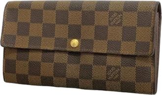 Louis Vuitton Pre-owned Wallets, female, Brown, Size: ONE SIZE Pre-owned Sarah Wallet
