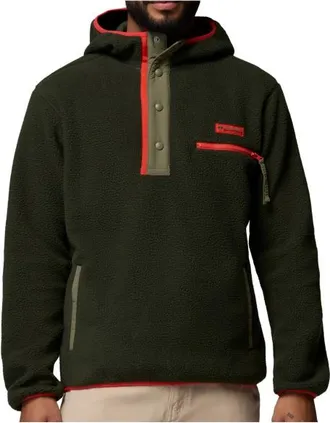 Columbia Helvetia II Hoodie Fleecepullover f&uuml;r Herren | oliv
