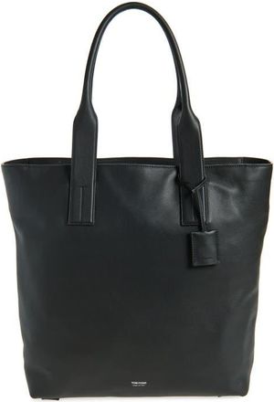 Tom Ford Leather North/South Tote in Black at Nordstrom