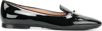 Tod's Double T slippers - Zwart