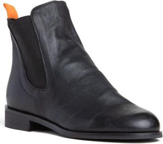 BEAUTIISOLES Reba Leather Bootie in Black at Nordstrom, Size 36