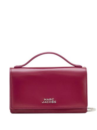 Marc Jacobs Dark Pink The Mirror Mini Crossbody Bag