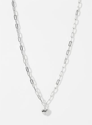 Simons Heart paperclip chain