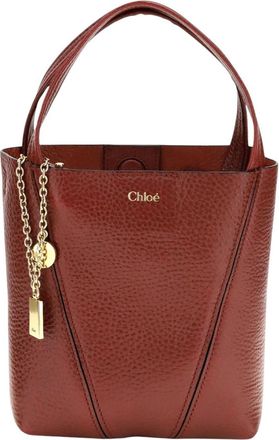 Chlo&eacute; Red Spin Small Tote