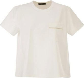 Fabiana Filippi Mujer, Camisetas, Blanco, Talla: M